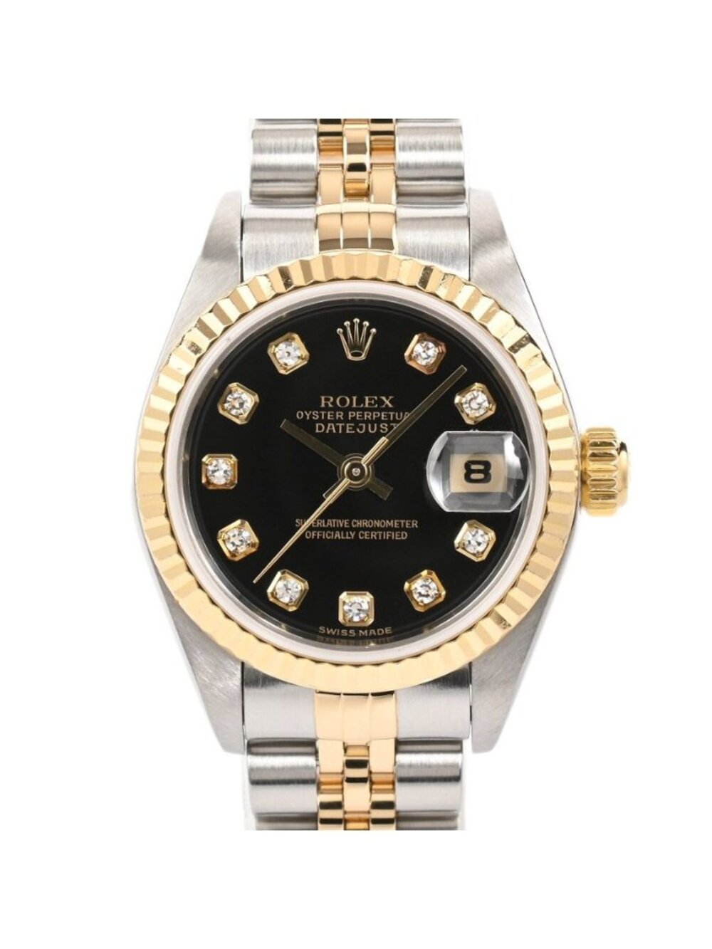 Rolex Watch Datejust Gold